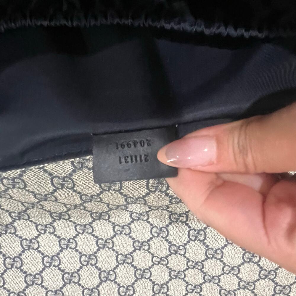 Gucci GG Monogram Navy Diaper Bag - Picture 12 of 12